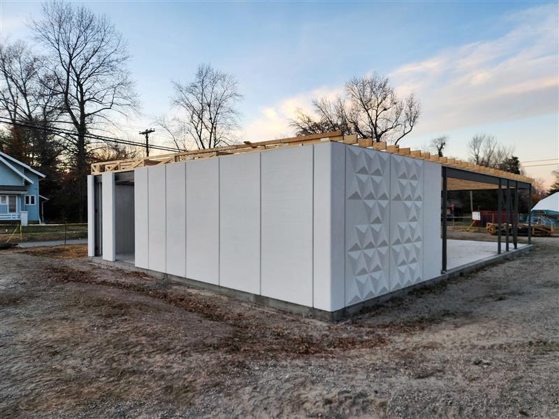 Construction of a Visitor Center for legendary architect Buckminster Fuller’s “Bucky Dome Home.”