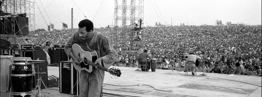 Richie Havens at Woodstock 1969